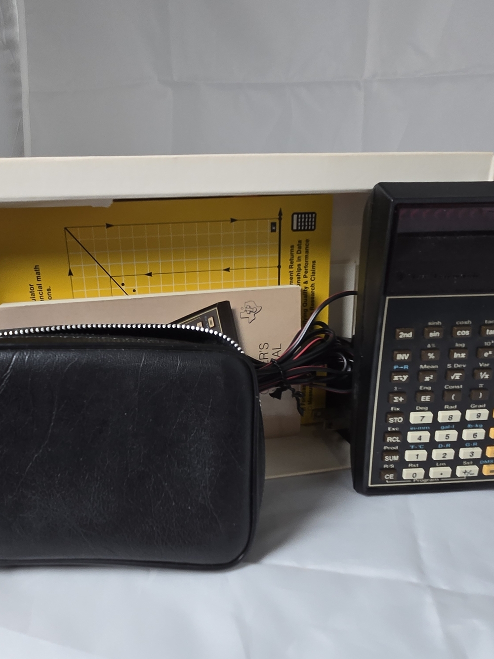 Texas Instruments TI-55 Advanced Professional Calculator - Yellow Box - Picture 4 of 7